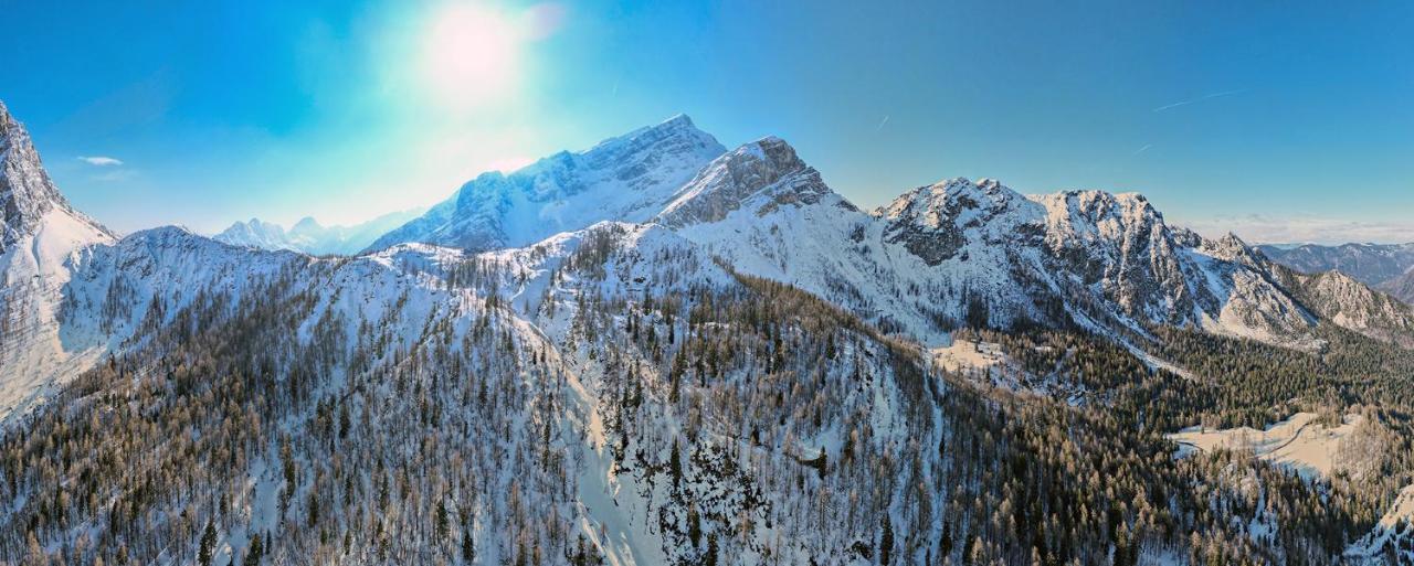 Erjavceva Mountain Hut At Vrsic Pass Hotel Kranjska Gora Ngoại thất bức ảnh
